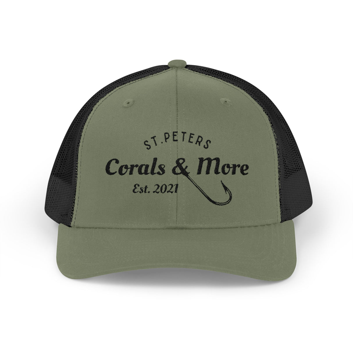Corals & More Snapback Trucker Cap - Stylish Mesh Cap for Outdoor Adventures