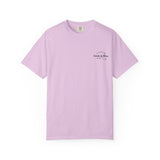 T-Shirt — 'Corals & More' American Flag Script Tee