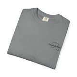 T-Shirt — 'Corals & More' American Flag Script Tee