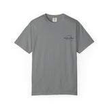 T-Shirt — 'Corals & More' American Flag Script Tee