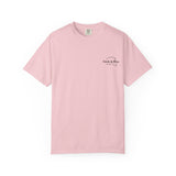 T-Shirt — 'Corals & More' American Flag Script Tee