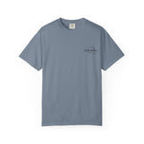 T-Shirt — 'Corals & More' American Flag Script Tee